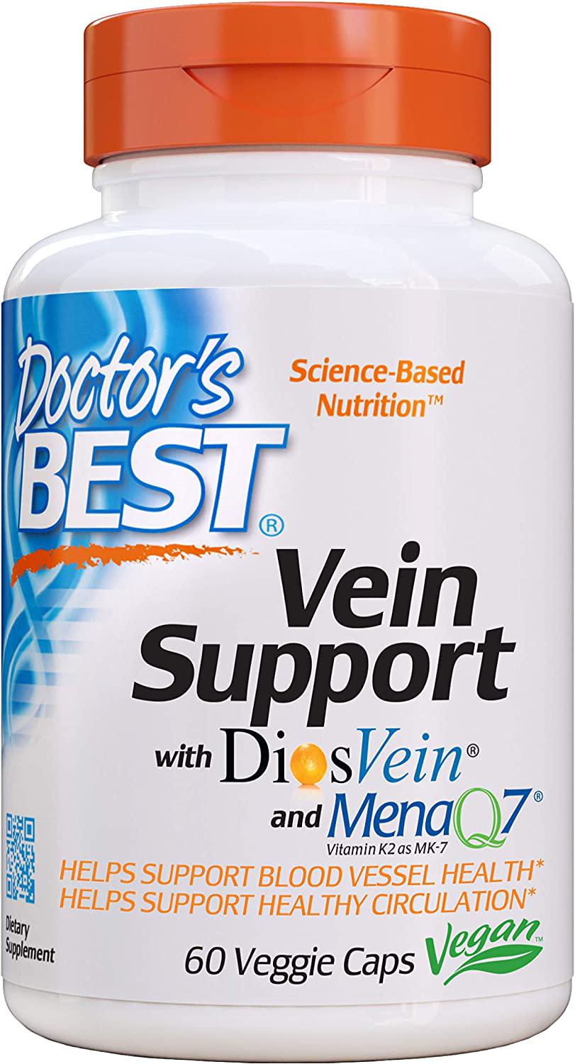 Мінерал Vein Support with DiosVein and MenaQ7 60 veggie caps