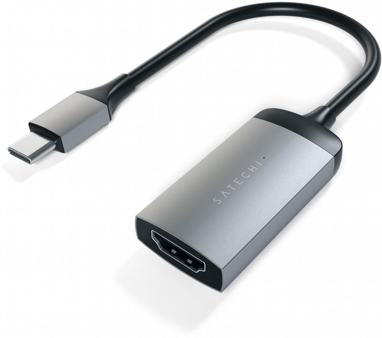 Кабель-адаптер Satechi Type-C HDMI Adapter, Space Gray(ST-TC4KHAM)