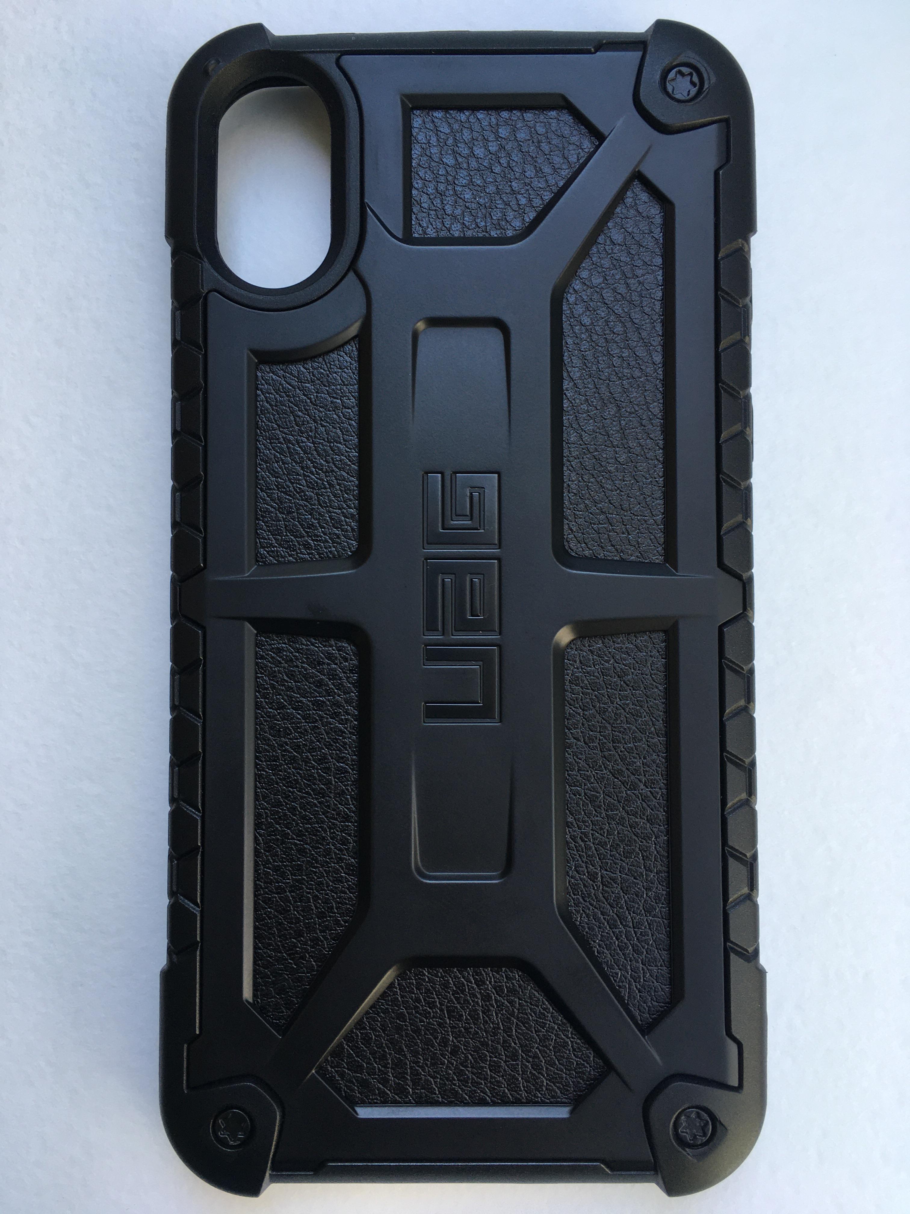 Чехол милитари противоударный UAG Monarch IPHX-M-BLK для Iphone X/XS Black - фото 11