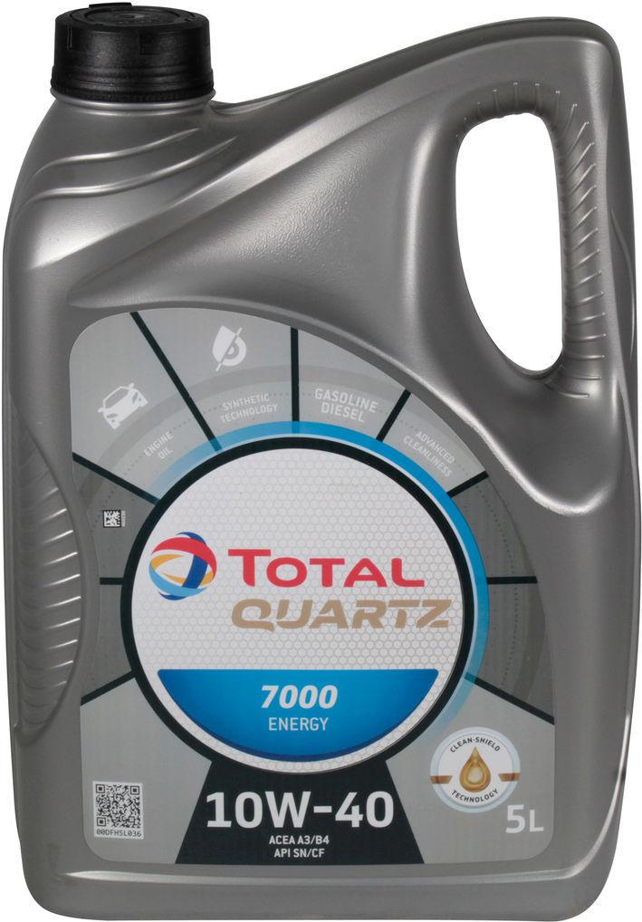 Моторна олива Total 7000 Energy 216678 бензин/дизель 10W-40 5 л (1400497)