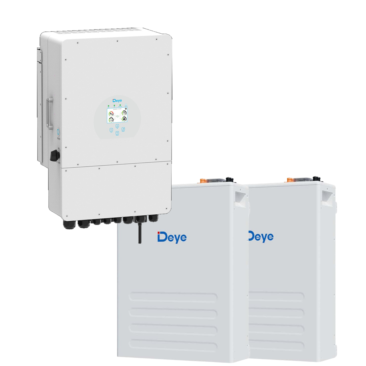 Комплект резервного живлення Deye SUN-10K-SG02LP1-EU-AM3/2 шт. Deye SE-F5 Pro-C