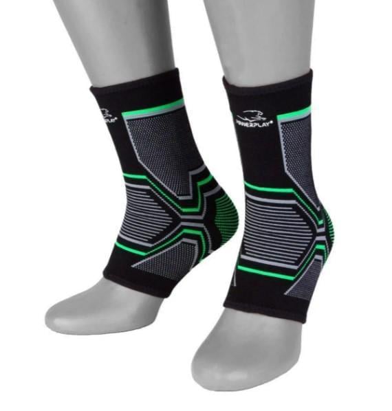 Бандажи на голеностоп PowerPlay 4100 пара L/XL Черный (PP_4100_L/XL_Black)