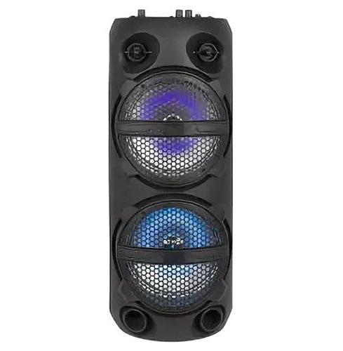 Портативная Bluetooth колонка RX-6208 8527 с микрофоном и LED-подсветкой Черный (RX-6208)