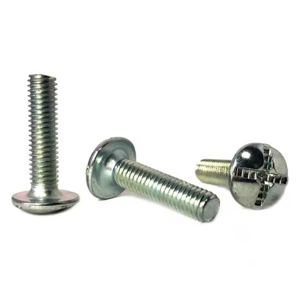 Гвинт RL з напівкруглою головкою та пресшайбою оцинкований DIN WS9331 M6х35 595 шт.