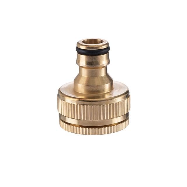 Адаптер латунний на конектор Intertool 1/2" з внутрішнім різьбленням 3/4" 1" (GE-1211) - фото 4 Адаптер латунний на конектор Intertool 1/2" з внутрішнім різьбленням 3/4" 1" (GE-1211) - фото 4