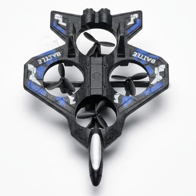 Самолет-дрон игрушечный радиоуправляемый M33 Fighter Plane с подсветкой LED 2,4 GHz (65beb183)