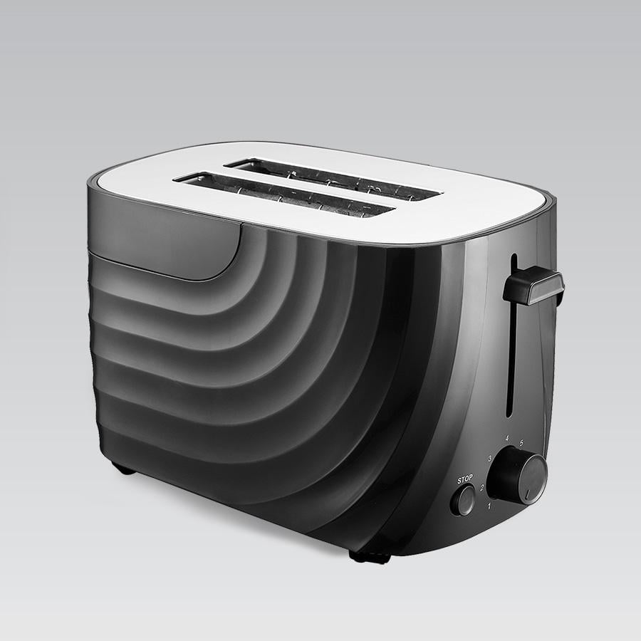 Тостер Maestro MR-706 на 2 ломтика с регулировкой поджаривания 700 Вт Black (33309411)