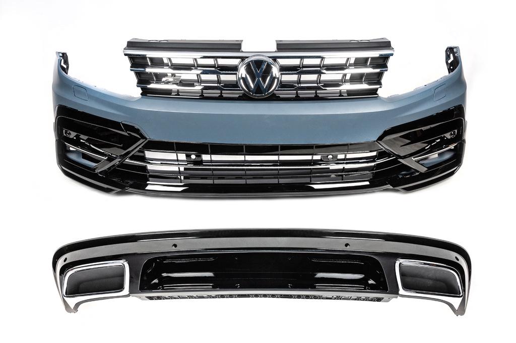 Комплект обвесов R-Line GBT для Volkswagen Tiguan 2016-2023 гг. abs-пластик