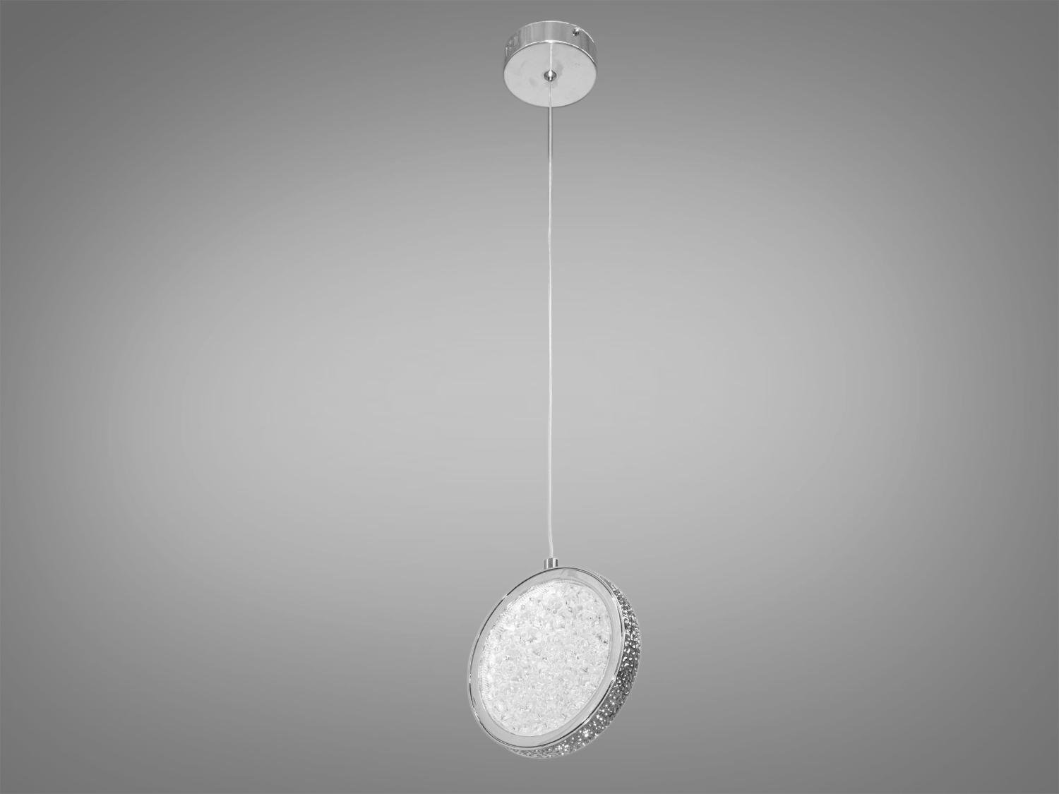 Люстра светодиодная 8 Вт Хром (3005/1HR) Люстра светодиодная 8 Вт Хром (3005/1HR)