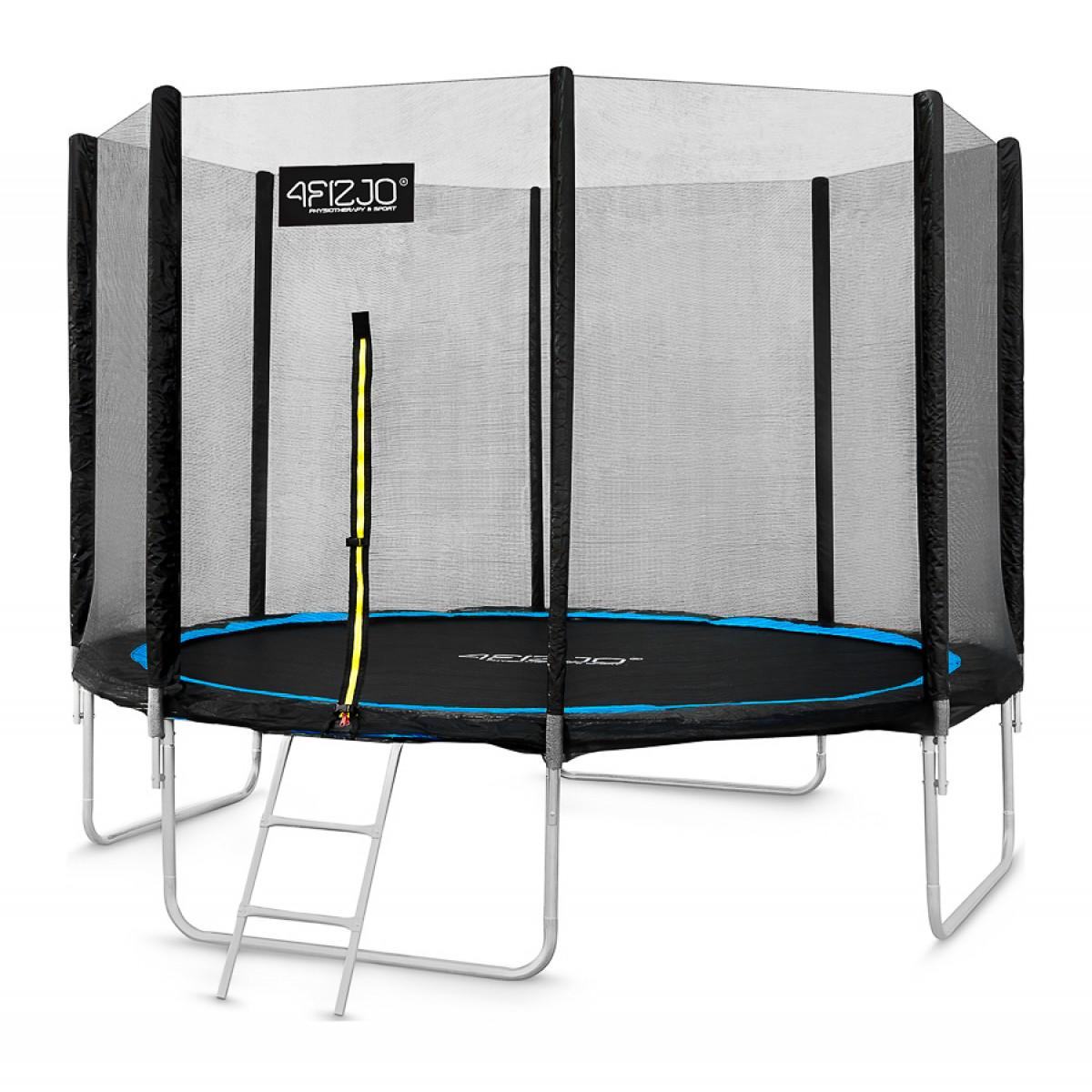 Батут с внешней сетью 4FIZJO 8FT 252 см - фото 2