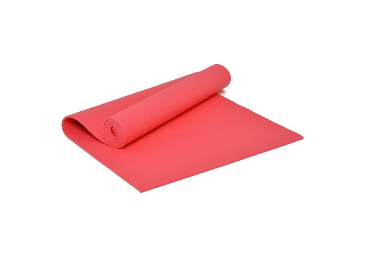 Коврик для йоги и фитнеса EasyFit ПВХ Красный (EF-1918-R)
