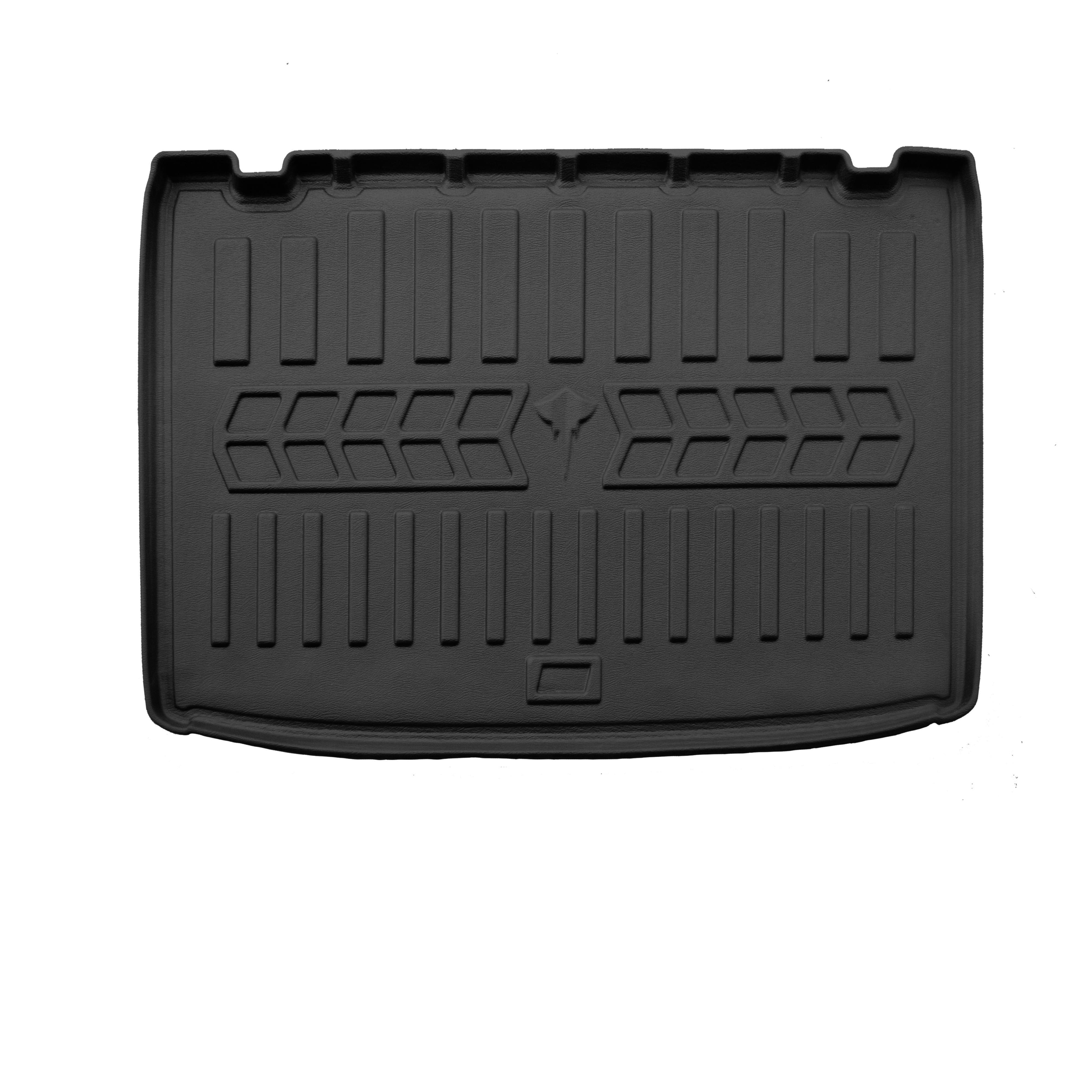 Килимок в багажник Stingray 3D для Renault Clio III 2005-2012 рр. полиуретан Черный (158148)