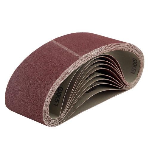 Стрічка шліфувальна нескінченна Alloid 75х533 мм P100 10 шт. (00000061463) - фото 1