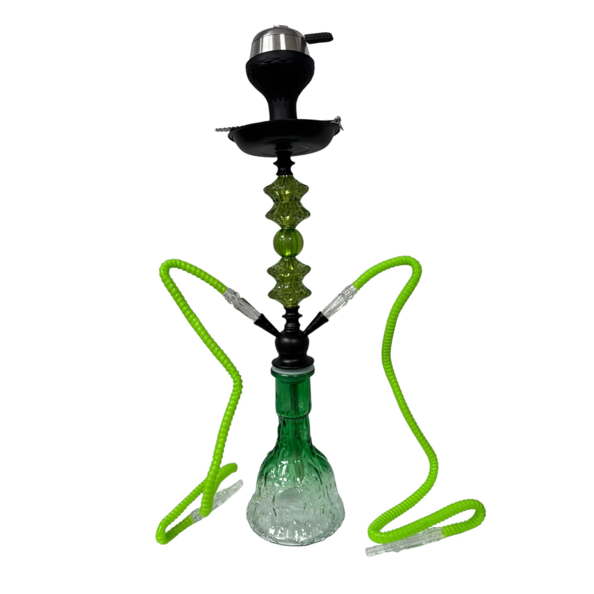 Кальян Hookah Kair Plus с высотой на 2 персоны 60 см Green (13168P)