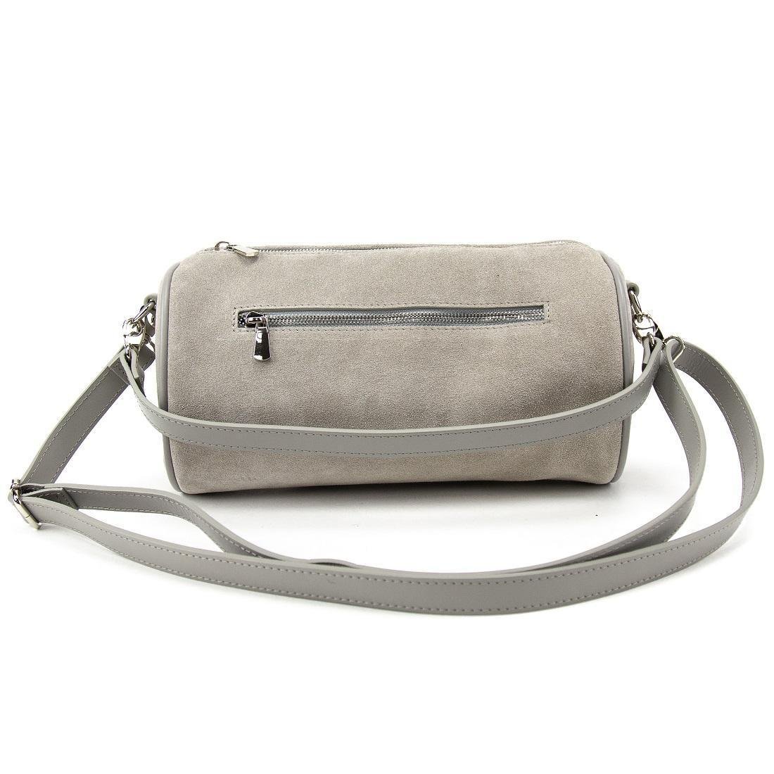 Сумка-кросбоді жіноча замшева Tavinchi CH-0777G-Y Сірий (2693651531) - фото 6 Сумка-кросбоді жіноча замшева Tavinchi CH-0777G-Y Сірий (2693651531) - фото 6