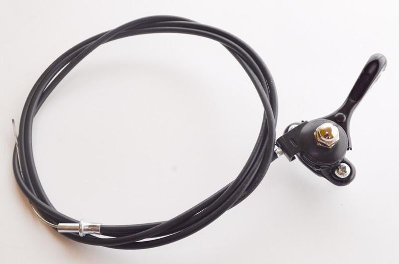 Рычаг газа металлический с тросом для вибротрамбовки 185 см (4624)