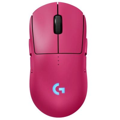 Компьютерная мышка Logitech G Pro 2 Lightspeed Wireless Magenta (910-007309)