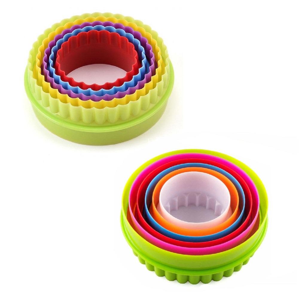 Формочки для печенья Circle 5 шт. 10х4 см (R98056)
