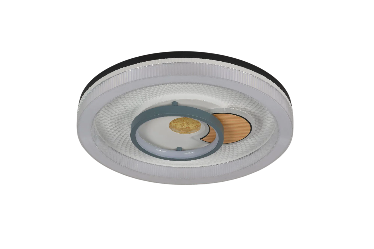 Люстра потолковая светодиодная Valeso H-018 56W круглая (24707447)