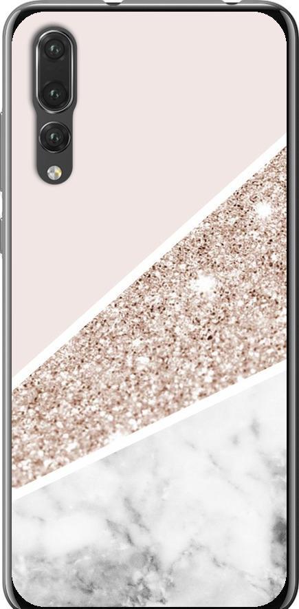 Чехол на Huawei P20 Pro Пастельный мрамор (4342t-1470-42517)