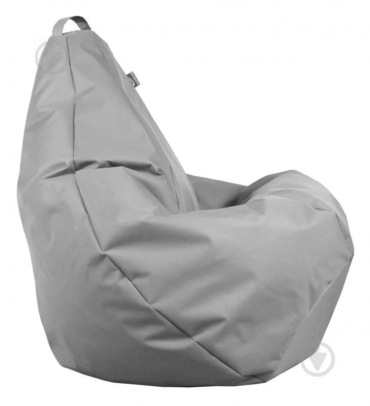 Кресло мешок груша Tia-Sport 90х60 см Оксфорд серый (sm-0049)