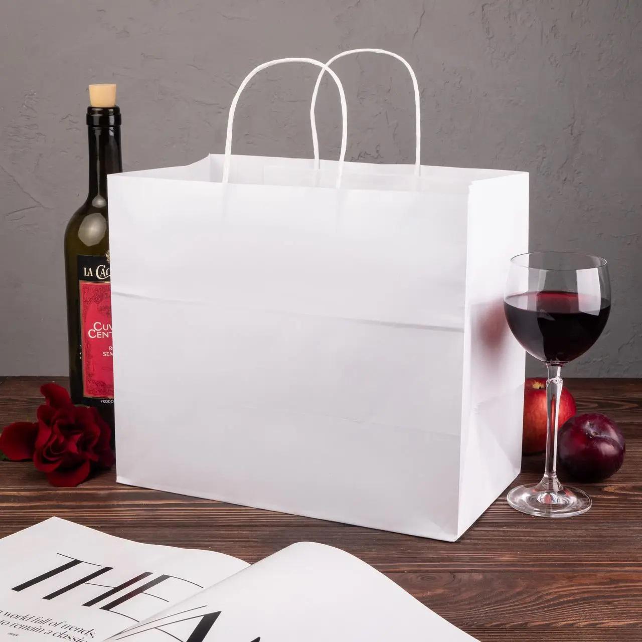 Vogue White Paper Bag