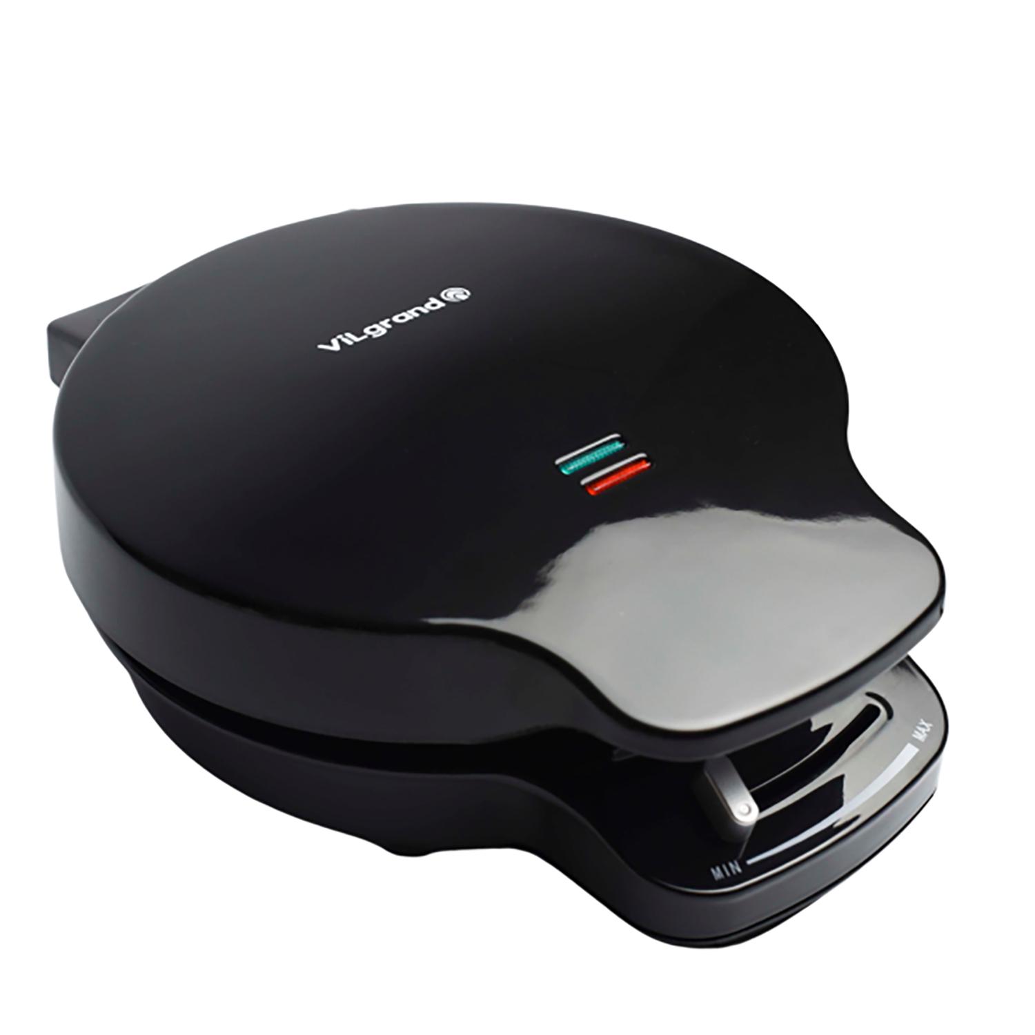 Вафельница электрическая ViLgrand VF1210C с конусом для рожков (87462)