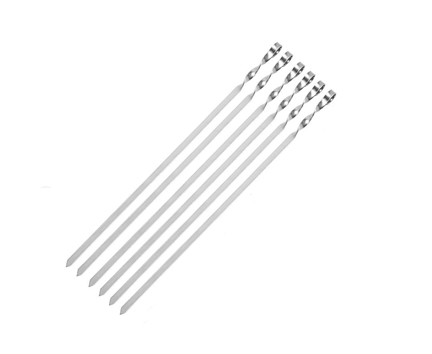 Шампур плоский 6 шт. 700x3x10 мм (7056)