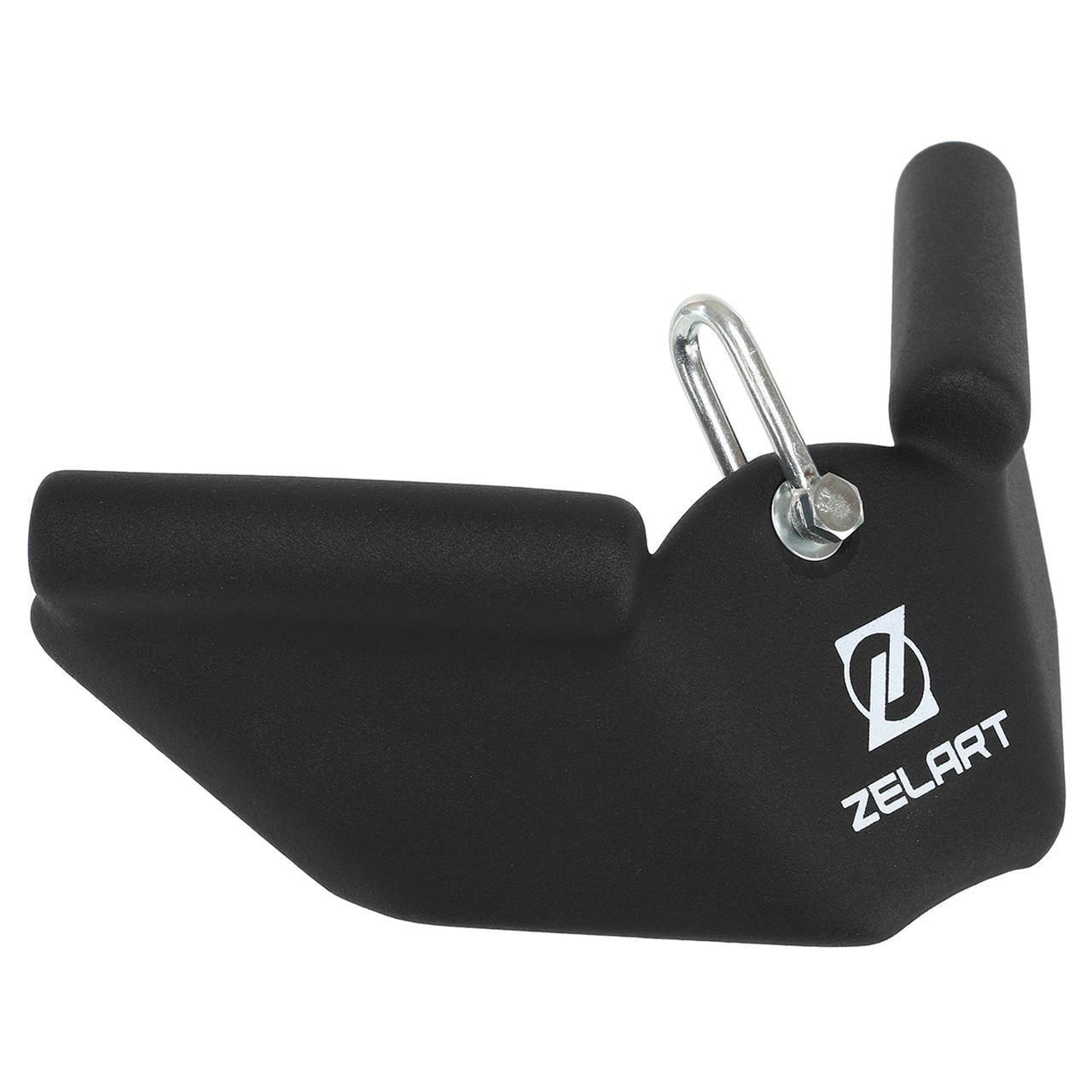 Рукоятка для зворотної тяги з вузьким хватом Reverse Grip нековзне покриття Zelart TA-9634 30 см Чорний (2532855098)
