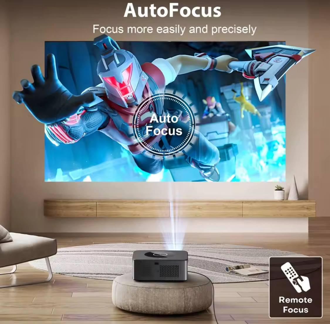 Проектор Horlat 2/64 Android 12 автофокус налаштований додатками - фото 6 Проектор Horlat 2/64 Android 12 автофокус налаштований додатками - фото 6