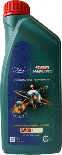 Масло моторное Castrol Magnatec Professional D 0W-30 Ford 1 л (414/15D5FD)