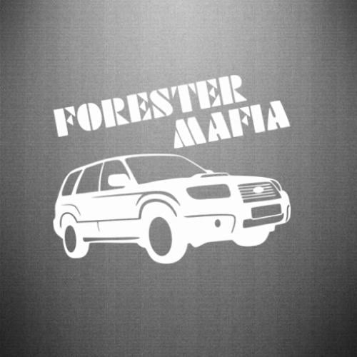 Наклейка Forester Mafia 35x27,8 см (25260211)