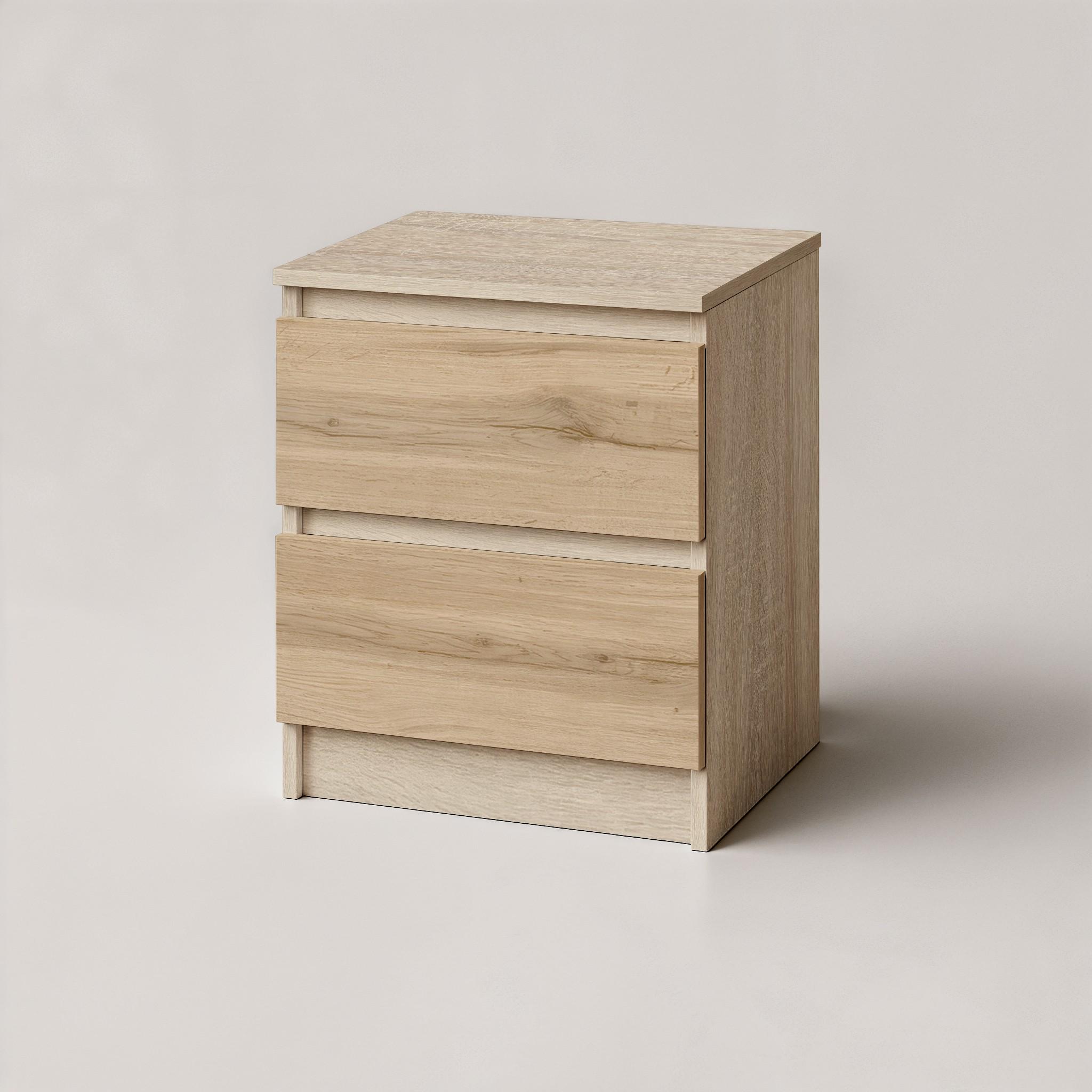 Тумба прикроватная FT-225 400х400х530 мм Дуб Сонома/Дуб Аппалачи - фото 2