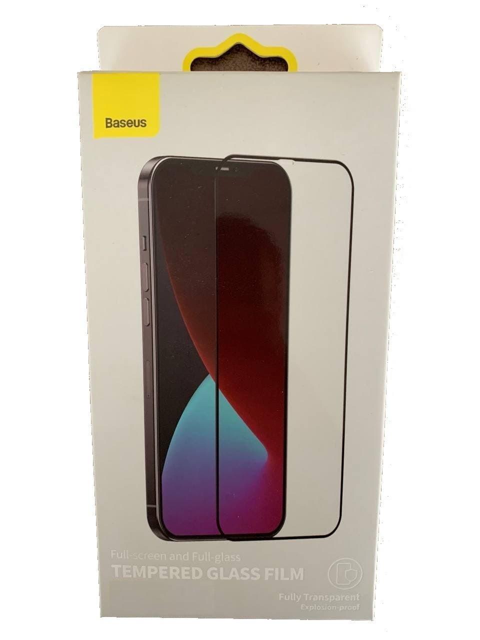 Защитное стекло Baseus Full-screen and Full-glass Tempered Glass Film для 12 Pro Max 0,25 мм - фото 2