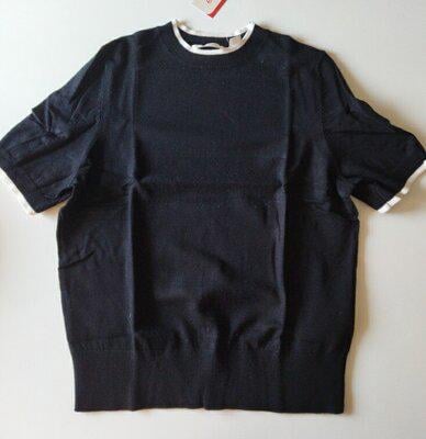 Футболка тонкої в'язки Esmara S Чорний