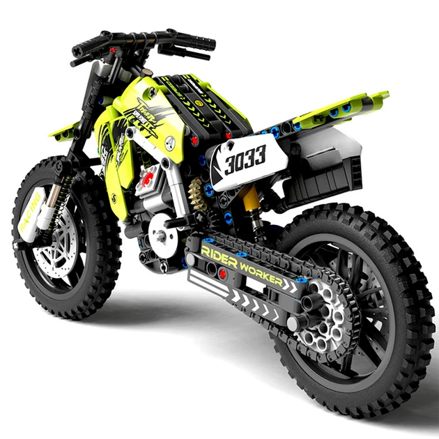 Конструктор горный мотоцикл Kawasaki 476 дет. (КЛ011) - фото 2 Конструктор горный мотоцикл Kawasaki 476 дет. (КЛ011) - фото 2