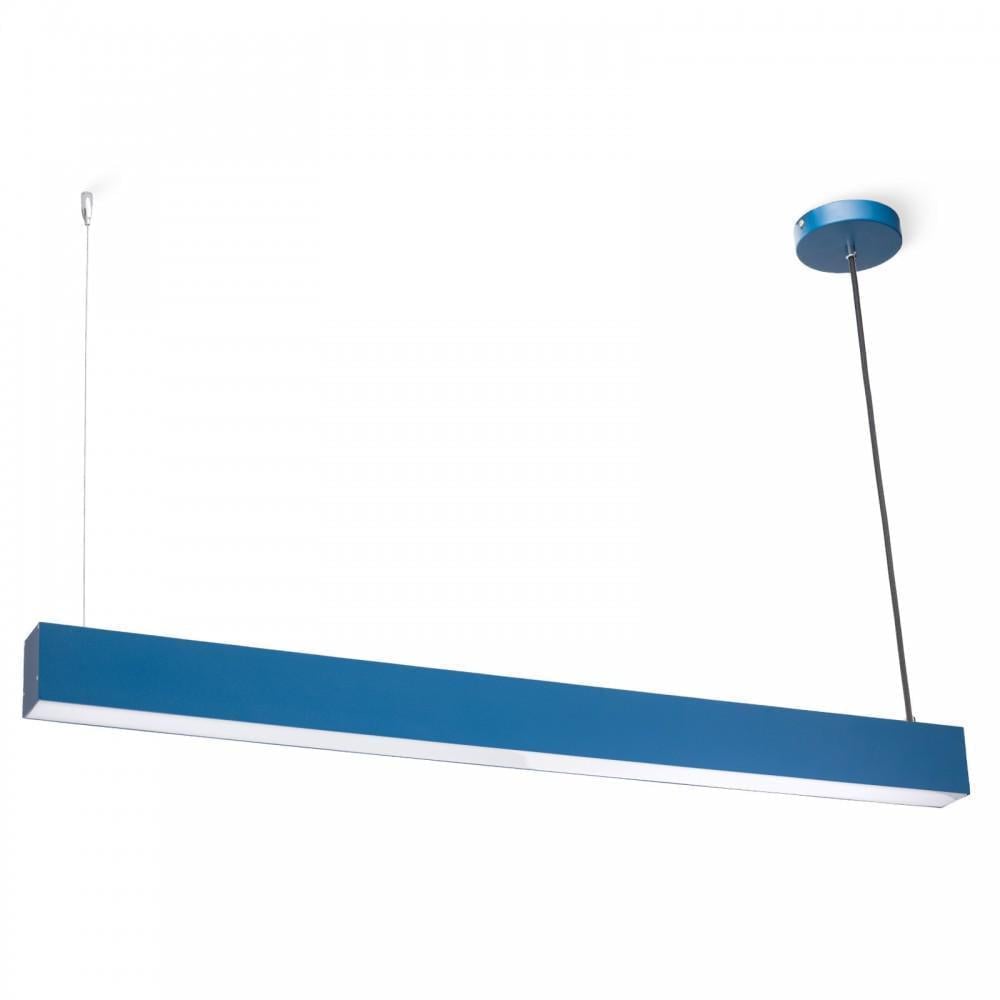 Светильник подвесной PINNE LED линейный 36 Вт Blue