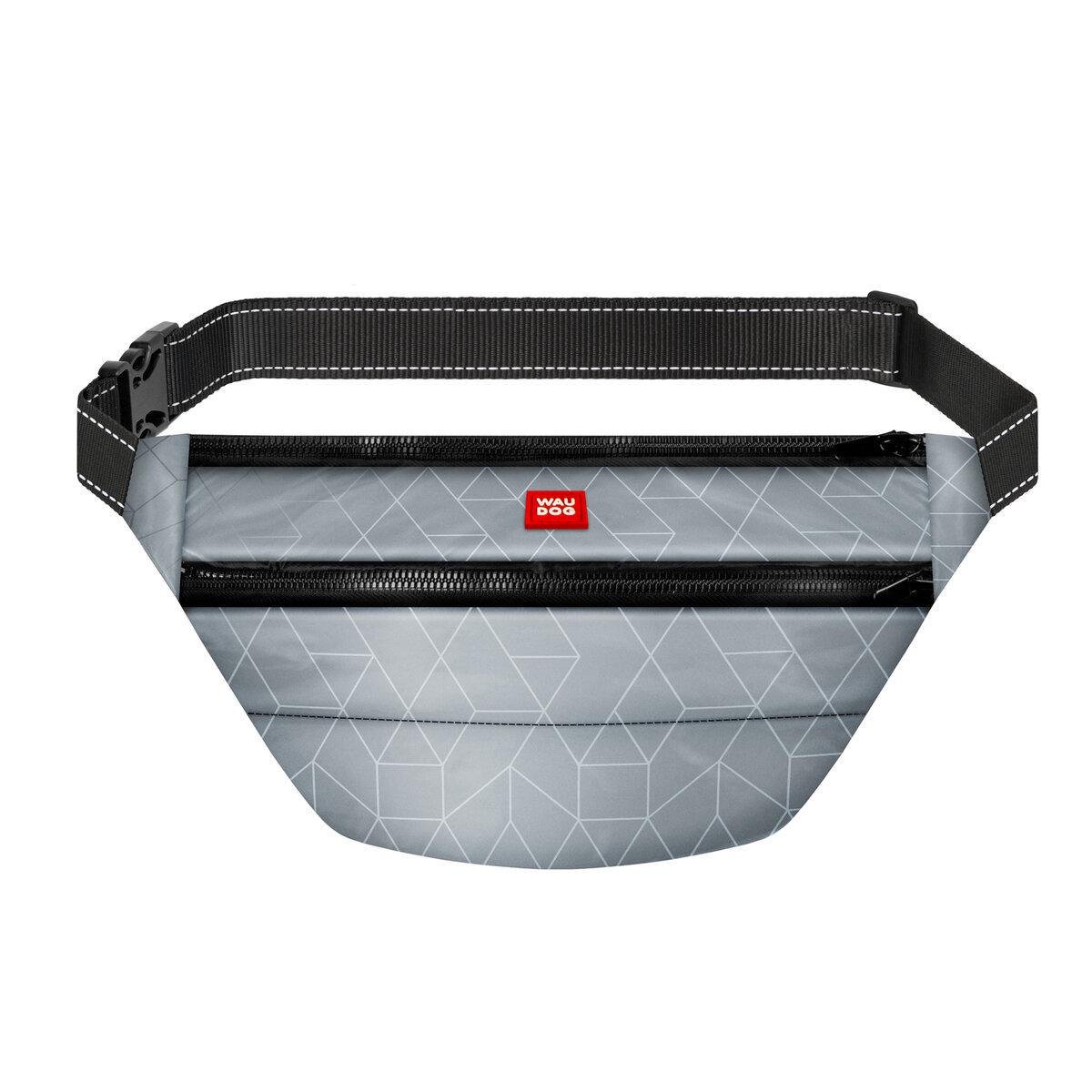 Поясная сумка Waudog Family светоотражающая 33х17х10 см (26066486)