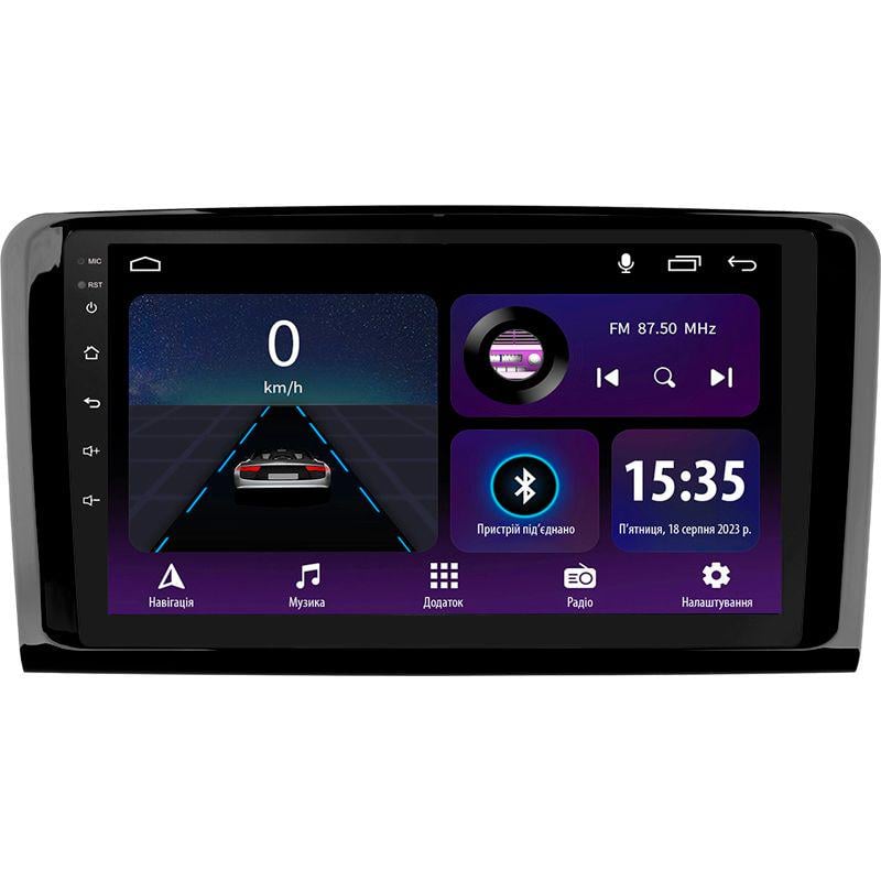 Магнітола штатна Sigma E9232 2/32 GB для Mercedes Benz ML GL ML350/GL320/X164 2005-2009 р. F1 9" (AR-82878)