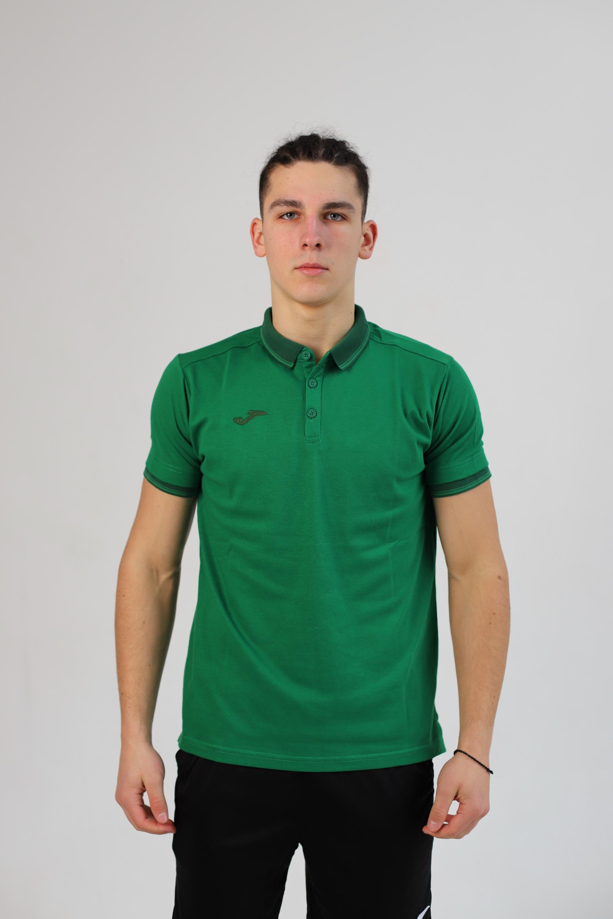 Футболка поло Joma 100748.450 Polo Shirt Bali Ii XL Green