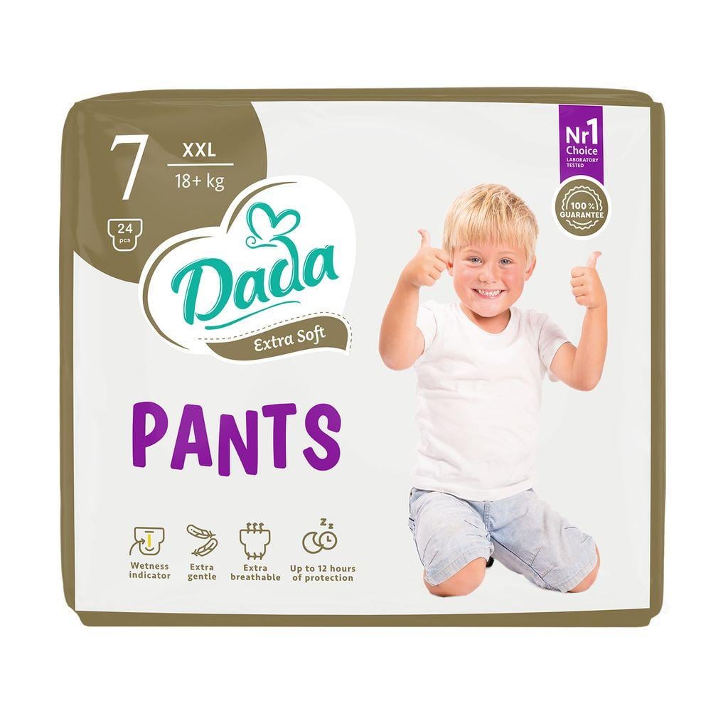 Подгузники-трусики детские Dada Extra Soft XXL 7 18+ кг 24 шт. (000006936)