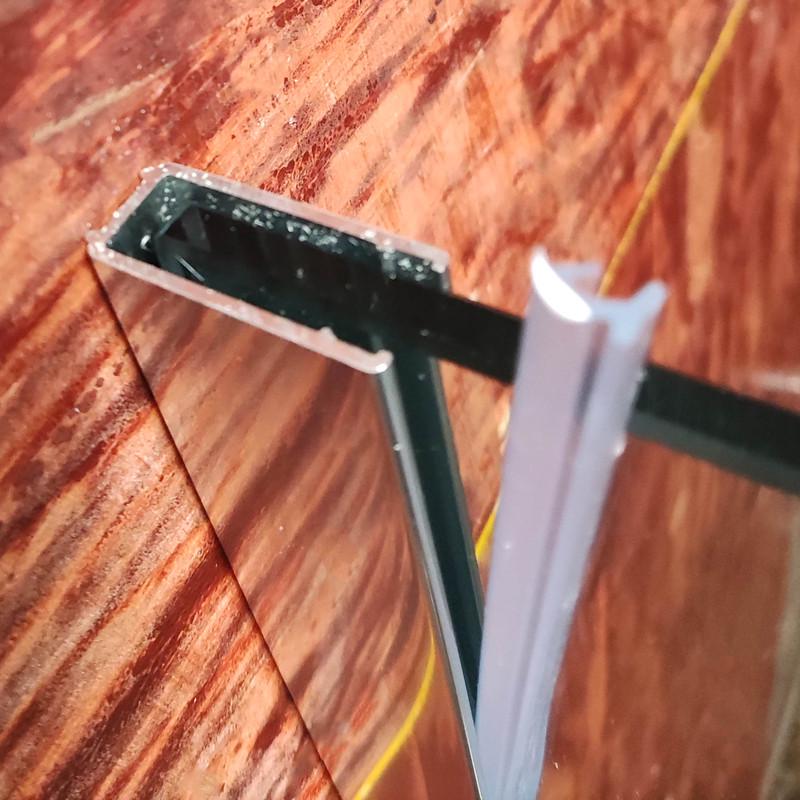 Душевая перегородка KOER SR SP01-100x200-TR-01 Walk-In прозрачное стекло Easy Clean 8 мм Хром (KR5393) - фото 2 Душевая перегородка KOER SR SP01-100x200-TR-01 Walk-In прозрачное стекло Easy Clean 8 мм Хром (KR5393) - фото 2