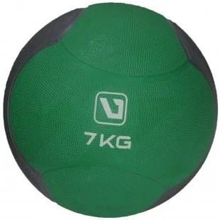 Медбол Medicine Ball LS3006F-7 7 кг 286 мм Зелений/Сірий