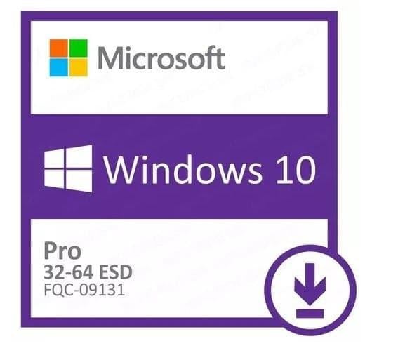 Операционная система Microsoft Windows 10 Professional на 1ПК ESD электронная лицензия все языки (FQC-09131)