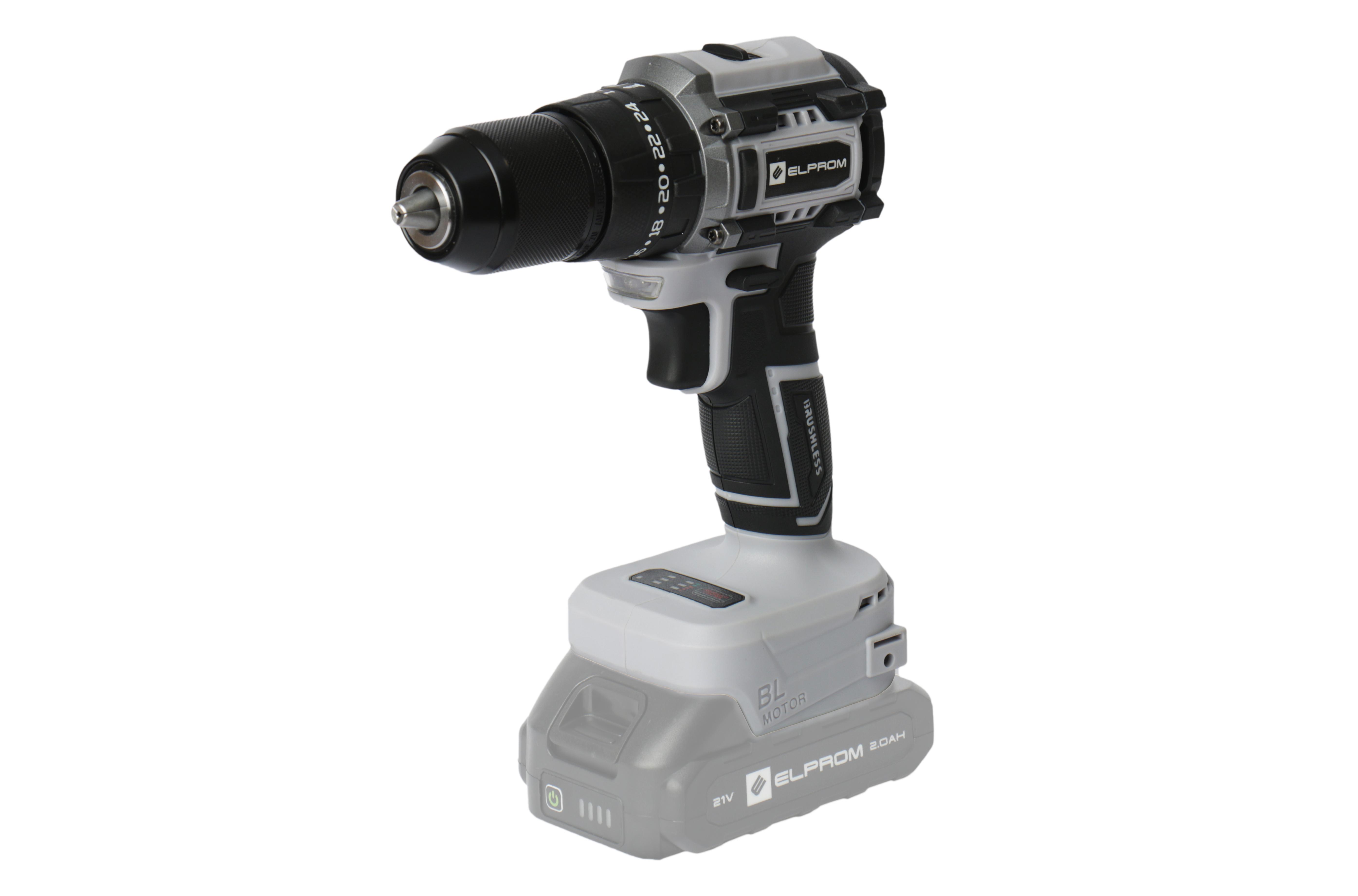Дрель-шуруповерт ELPROM EDSA-21V-60 IMPACT Professional