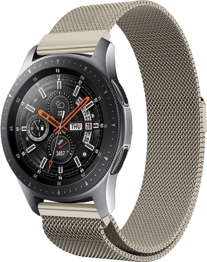 Ремешок Миланская петля Milano Galaxy Watch 46 мм Retro Gold (19328)