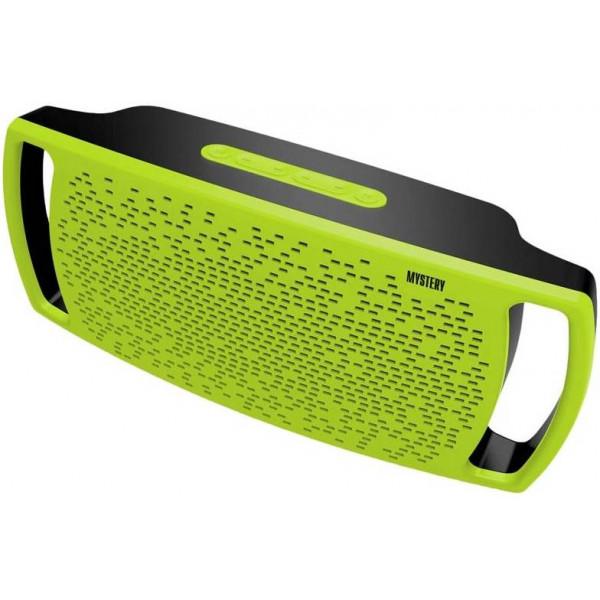 Портативная акустика Mystery MBA-512UB Lime Bluetooth/USB 3,5 мм mini-jack (575915)