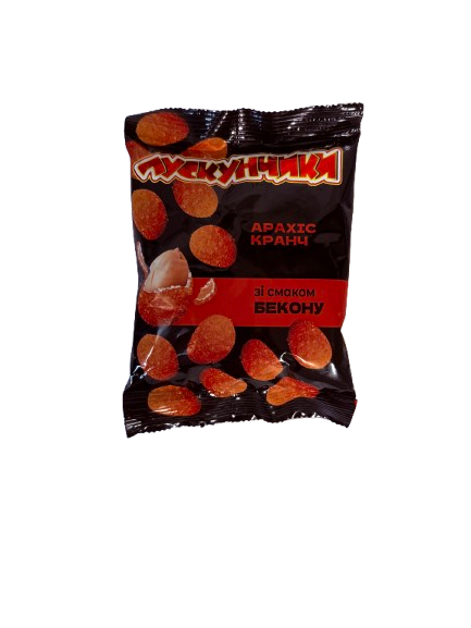 Арахіс Лускунчики "Бекон" в хрусткій скоринці солоний м/у 60 г (28150685)