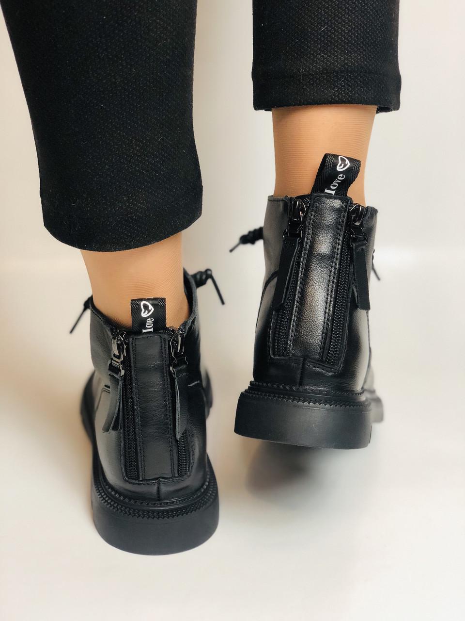 Ботинки женские осенние Erisses р. 39 25 см Черный (2457) - фото 8 Ботинки женские осенние Erisses р. 39 25 см Черный (2457) - фото 8