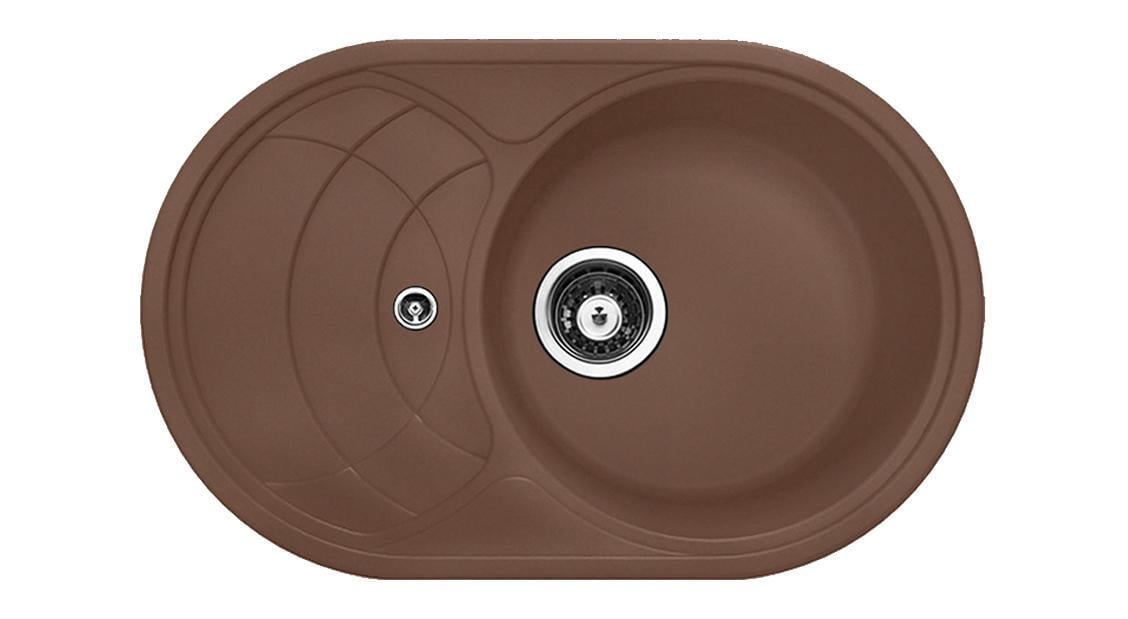 Кухонная мойка LONGRAN ECLIPSE ELG 780.500 Оранжевый (11 Cayenne)